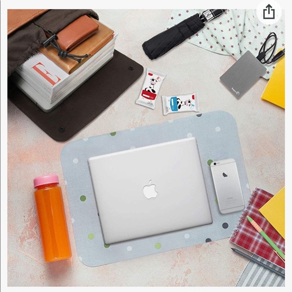 LXY Vegan Leather Bookbag W/USB Charging Port. Vintage W/drawstring Closure - Picture 7 of 10